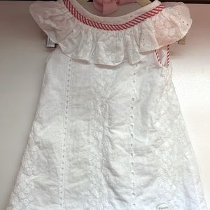 White toddler Dress 2T Perfect Condition.